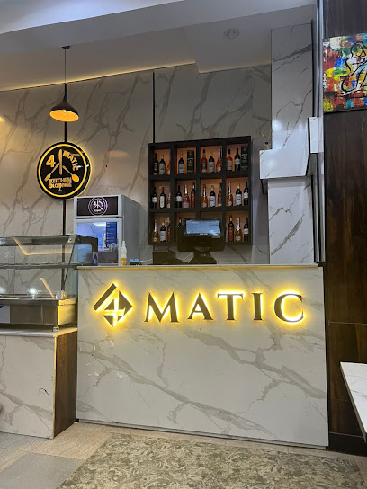 4Matic Kitchen & Lounge restaurant exterior and interior view
