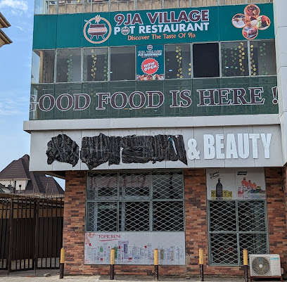 9ja village pot restaurant restaurant exterior and interior view