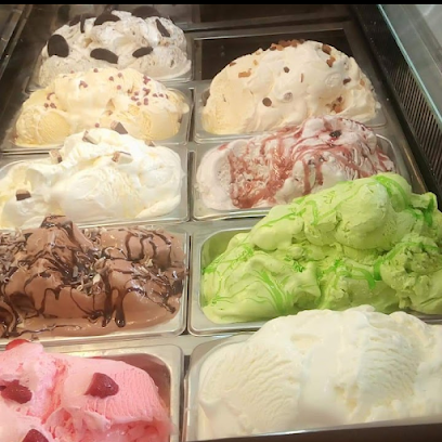 AD ICE CREAM Parlour restaurant exterior and interior view