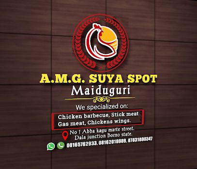 Alhaji muhammad garba special suya restaurant exterior and interior view