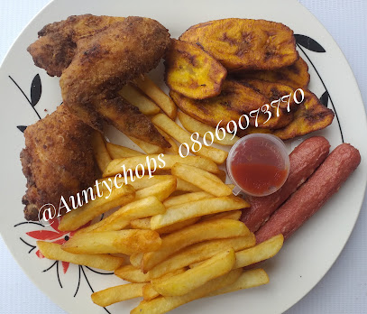 Auntychops restaurant exterior and interior view