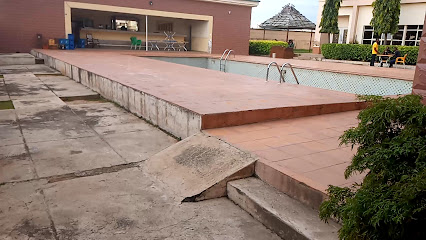 Bizare Hotel restaurant exterior and interior view