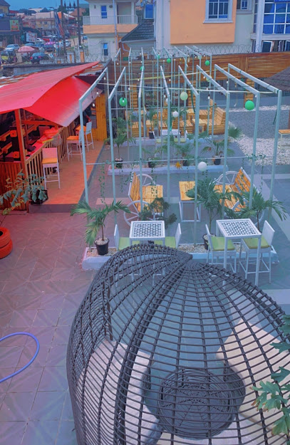 California Owerri restaurant exterior and interior view