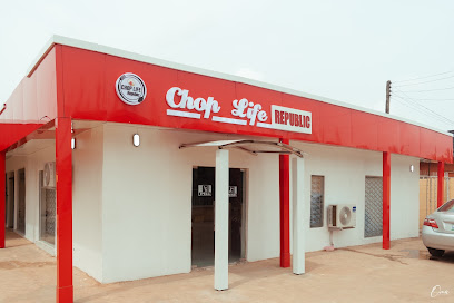 Choplife Republic restaurant exterior and interior view