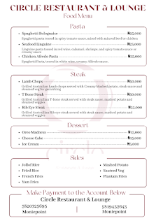 Circle restaurant and lounge restaurant photo 2 showing dining area and food