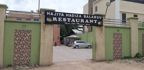 Close to Hadiza balangu restaurant exterior and interior view