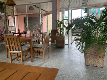 D'Feast restaurant exterior and interior view