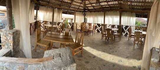 Dikim Rock Garden restaurant exterior and interior view
