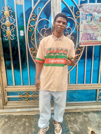 Disney Chicken restaurant exterior and interior view