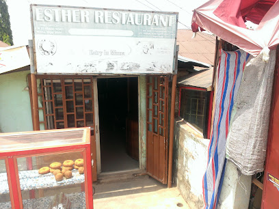 ESTHER RESTAURANT MOBIL MINNA restaurant exterior and interior view