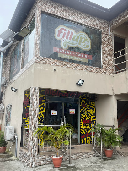 FILL UP EATERY & CUISINE restaurant exterior and interior view
