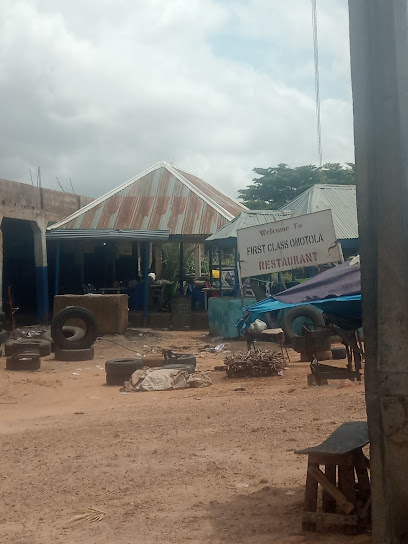 First Class Omotola Restaurant restaurant exterior and interior view