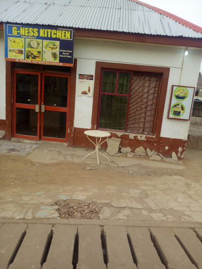 G-NESS KITCHEN restaurant exterior and interior view