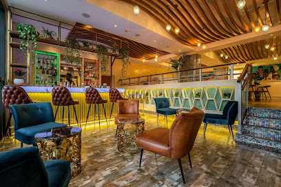 Gaby Lagos restaurant exterior and interior view