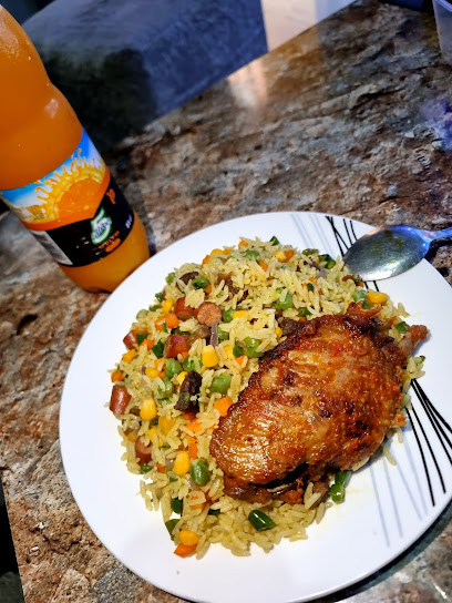 Garnished Ville restaurant exterior and interior view