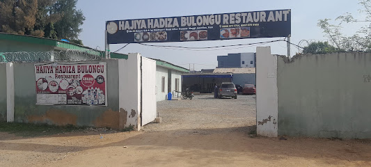 Hadiza Bolungu restaurant exterior and interior view