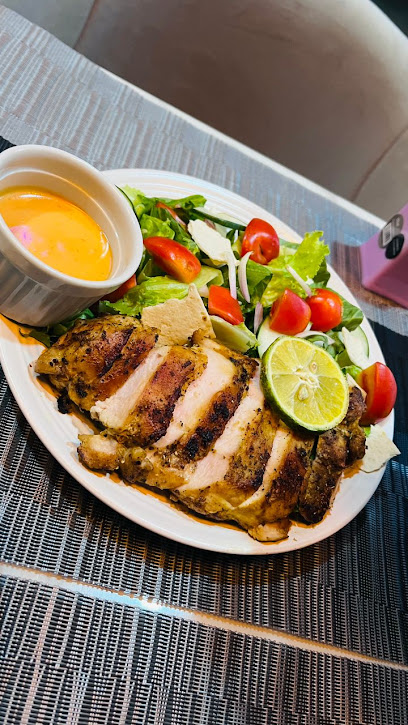 Halsan Restaurant and Cafe restaurant exterior and interior view