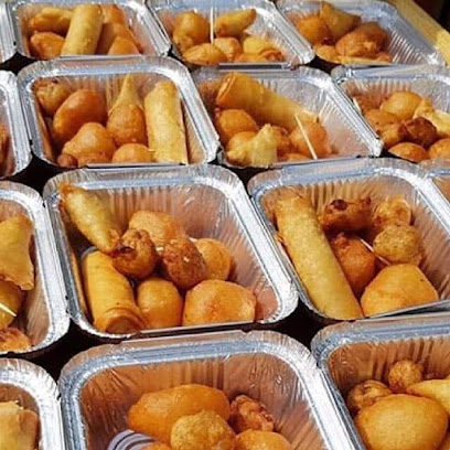 Huda Smallchops restaurant exterior and interior view