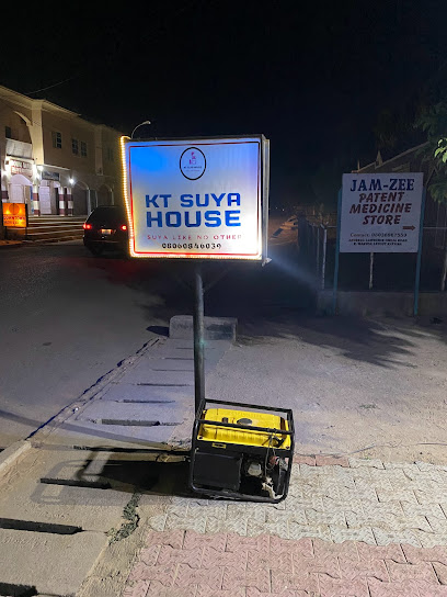 KT Suya House restaurant exterior and interior view