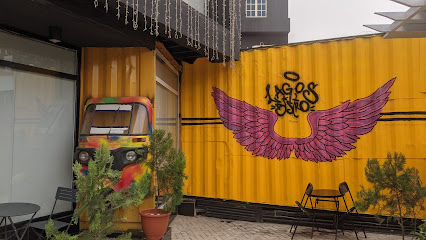 Lagos Bistro restaurant exterior and interior view