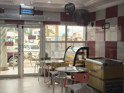 Lovely eatery restaurant exterior and interior view