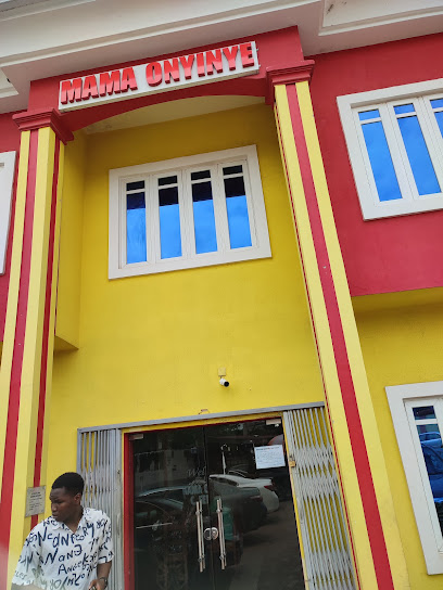 Mama onyinye cafeteria restaurant exterior and interior view