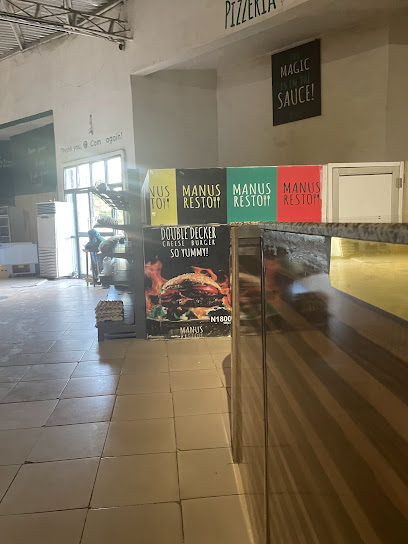 Manus Resto restaurant exterior and interior view