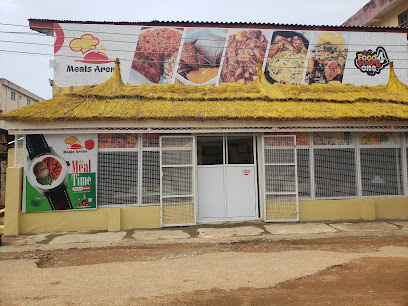 Meals arena restaurant exterior and interior view