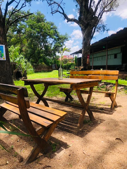Monument Train Cafe restaurant exterior and interior view