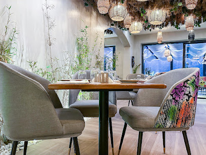 Nest Lagos restaurant exterior and interior view