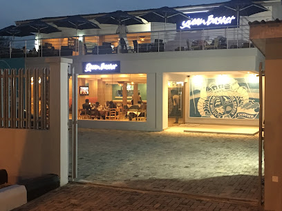 Ocean Basket Victoria Island restaurant exterior and interior view