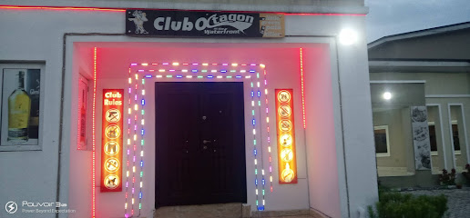 OCTAGON at THE WATER FRONT restaurant exterior and interior view