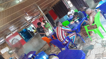 Olamiji food canteen restaurant exterior and interior view