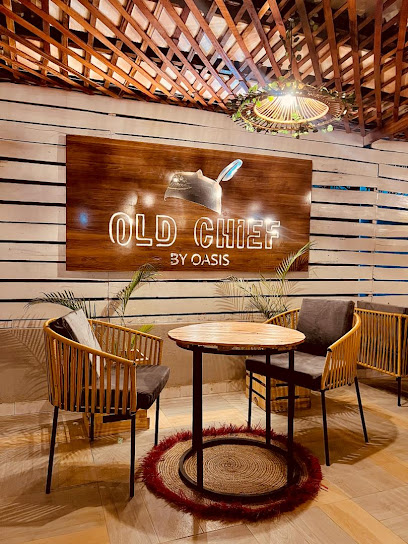 Old chief by oasis restaurant exterior and interior view