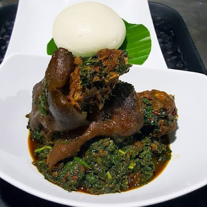 Olobe Ariya Food canteen restaurant exterior and interior view