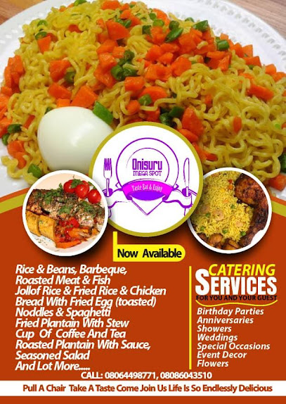 Onisuru Mega spot restaurant exterior and interior view