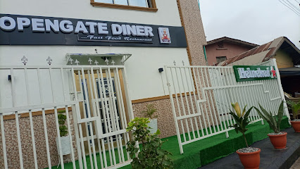 Open Gate Diner restaurant exterior and interior view
