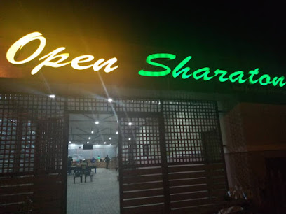 Open Sharaton restaurant exterior and interior view