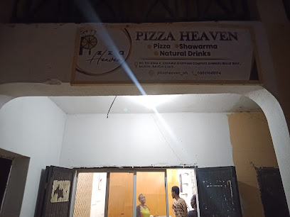 Pizza Heaven restaurant exterior and interior view