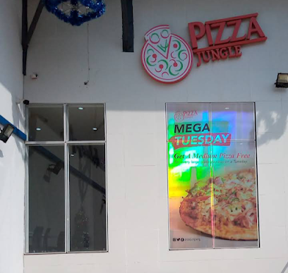 pizza jungle independence layout restaurant exterior and interior view