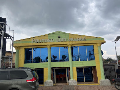 Pounded Yam Village restaurant exterior and interior view