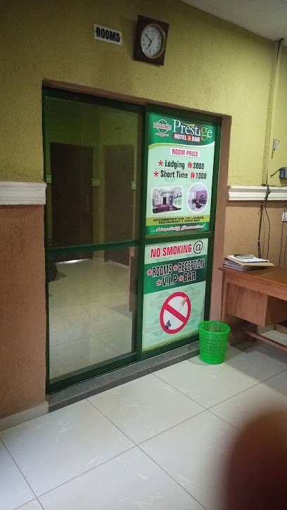 Prestige restaurant exterior and interior view