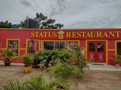 Status Restaurant restaurant exterior and interior view