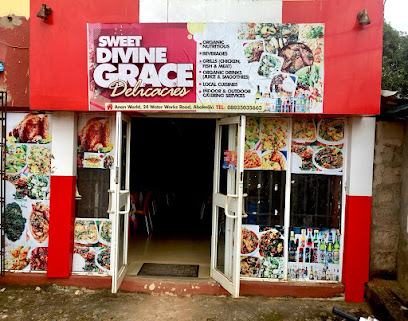 Sweet Divine Grace restaurant exterior and interior view