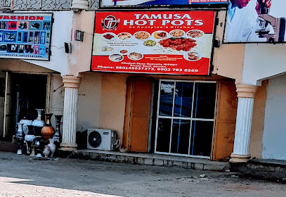 Tamusa Hot Pots restaurant exterior and interior view