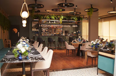 The GoodLife Restaurant by SRS restaurant exterior and interior view