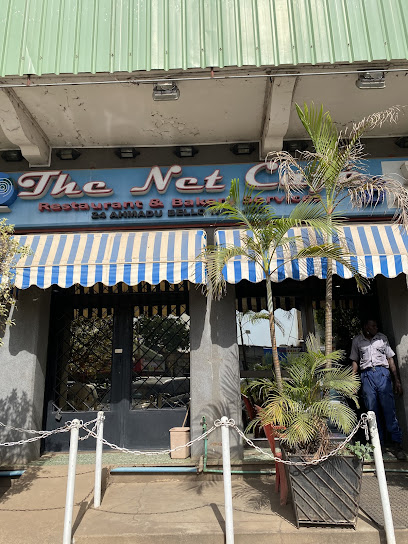 The Net Café restaurant exterior and interior view