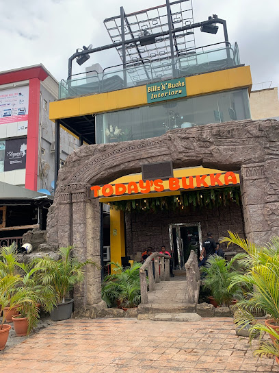 Today's Bukka restaurant exterior and interior view