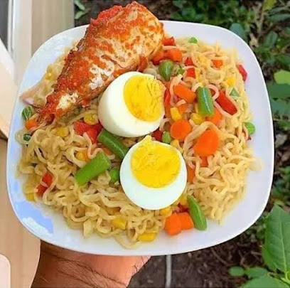 Ududu Special Tea & Indomie Centre restaurant exterior and interior view