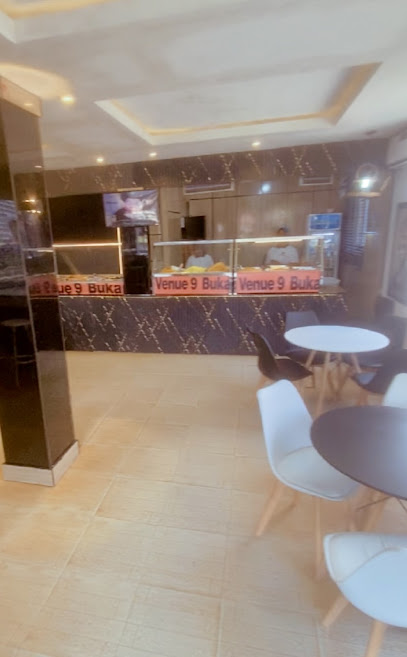 VENUE 9 Buka & Lounge restaurant exterior and interior view